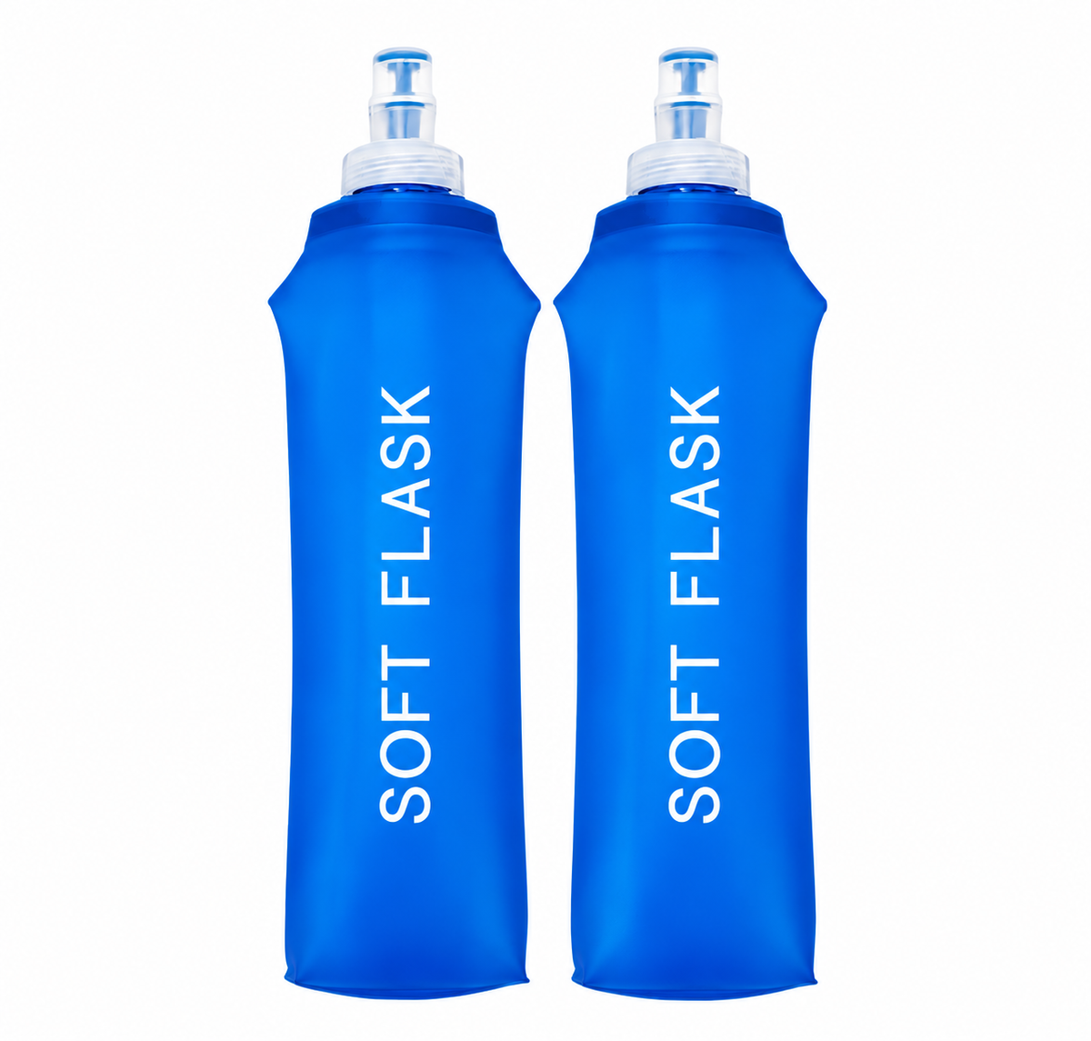 StrideSip™ 500ml Foldable Soft Flask ×2