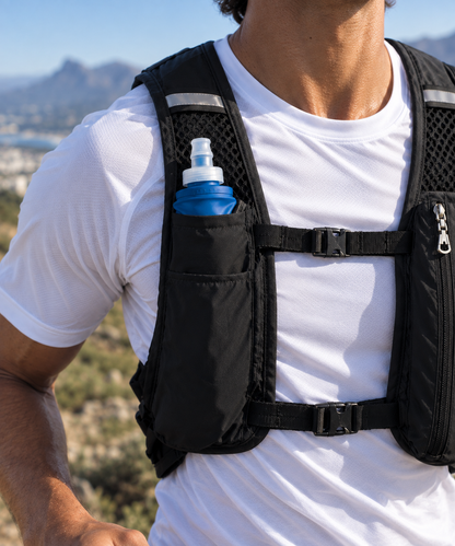 StrideSip™ 500ml Foldable Soft Flask ×2